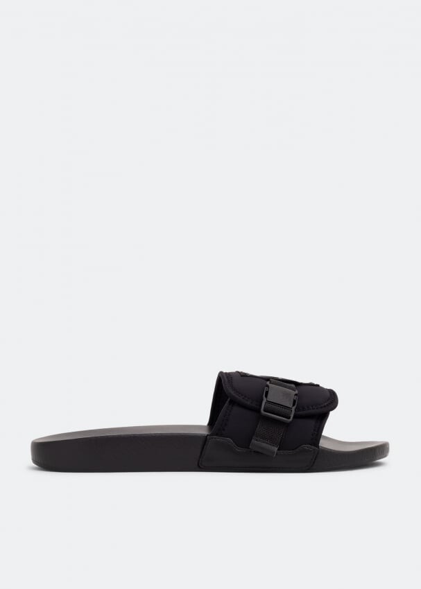 

Шлепанцы MCQ Icon Zero Infinity slides, черный