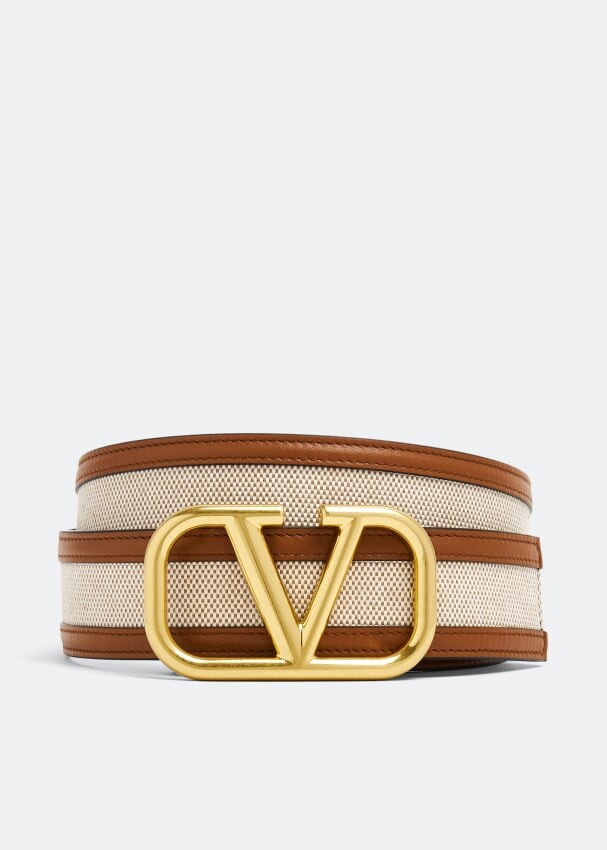 

Ремень VALENTINO GARAVANI VLogo Signature belt, коричневый