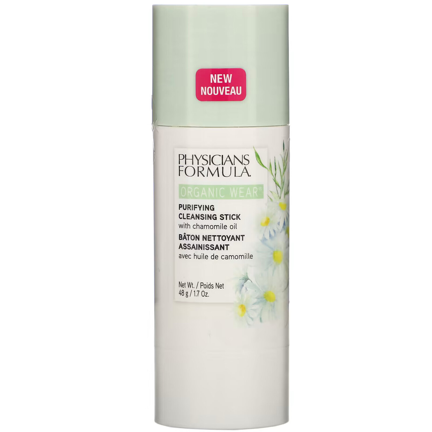 

Physicians Formula, Organic Wear, Очищающий очищающий стик, 1,7 унции (48 г)