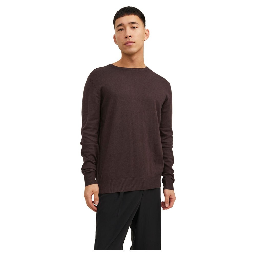 

Свитер Jack & Jones Jjeemil Crew Neck, коричневый