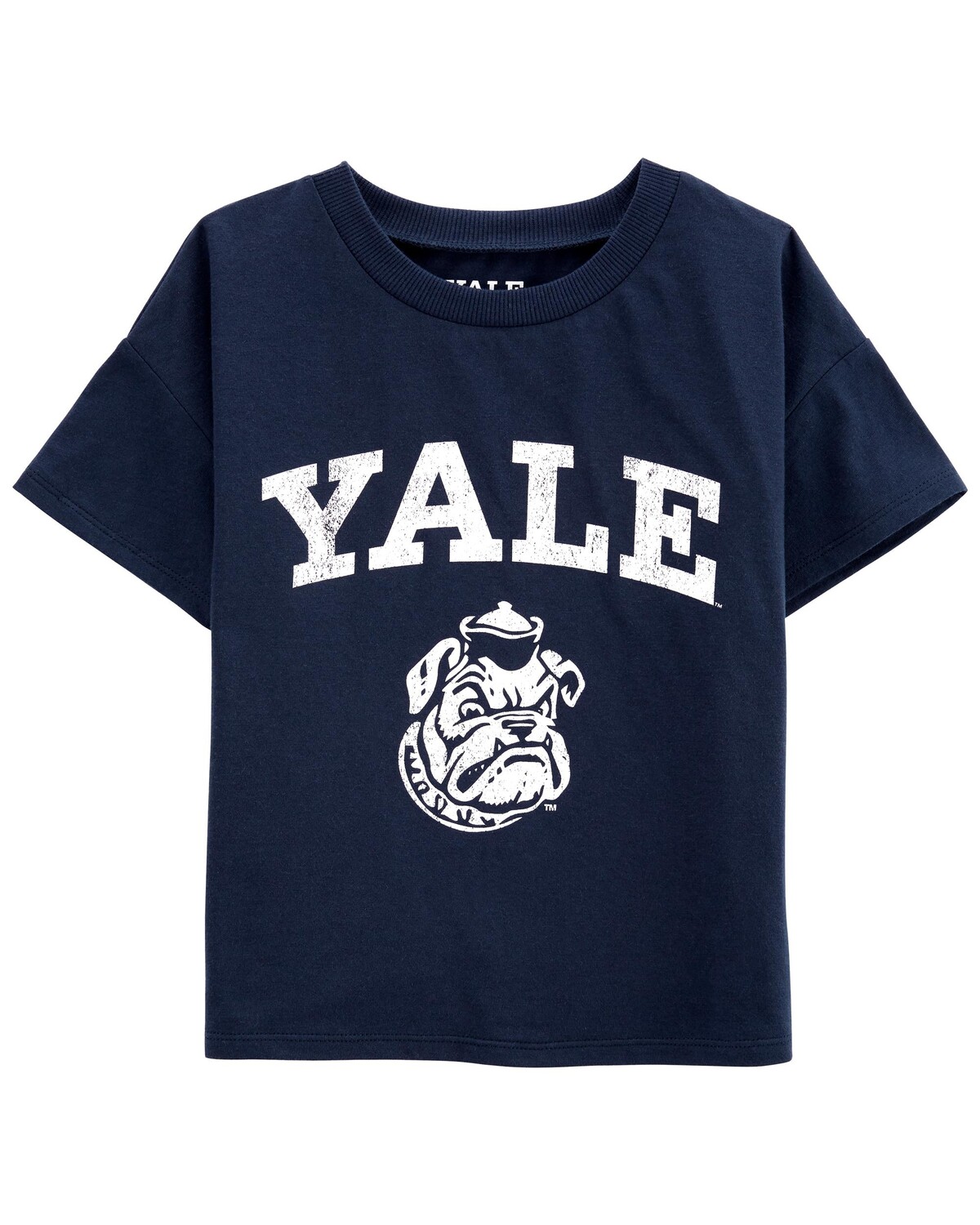 

Футболка Kid Yale Boxy Carter's, темно-синий