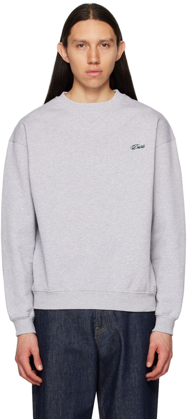 

Серая толстовка 'Le Sweatshirt Drôle' Drôle De Monsieur