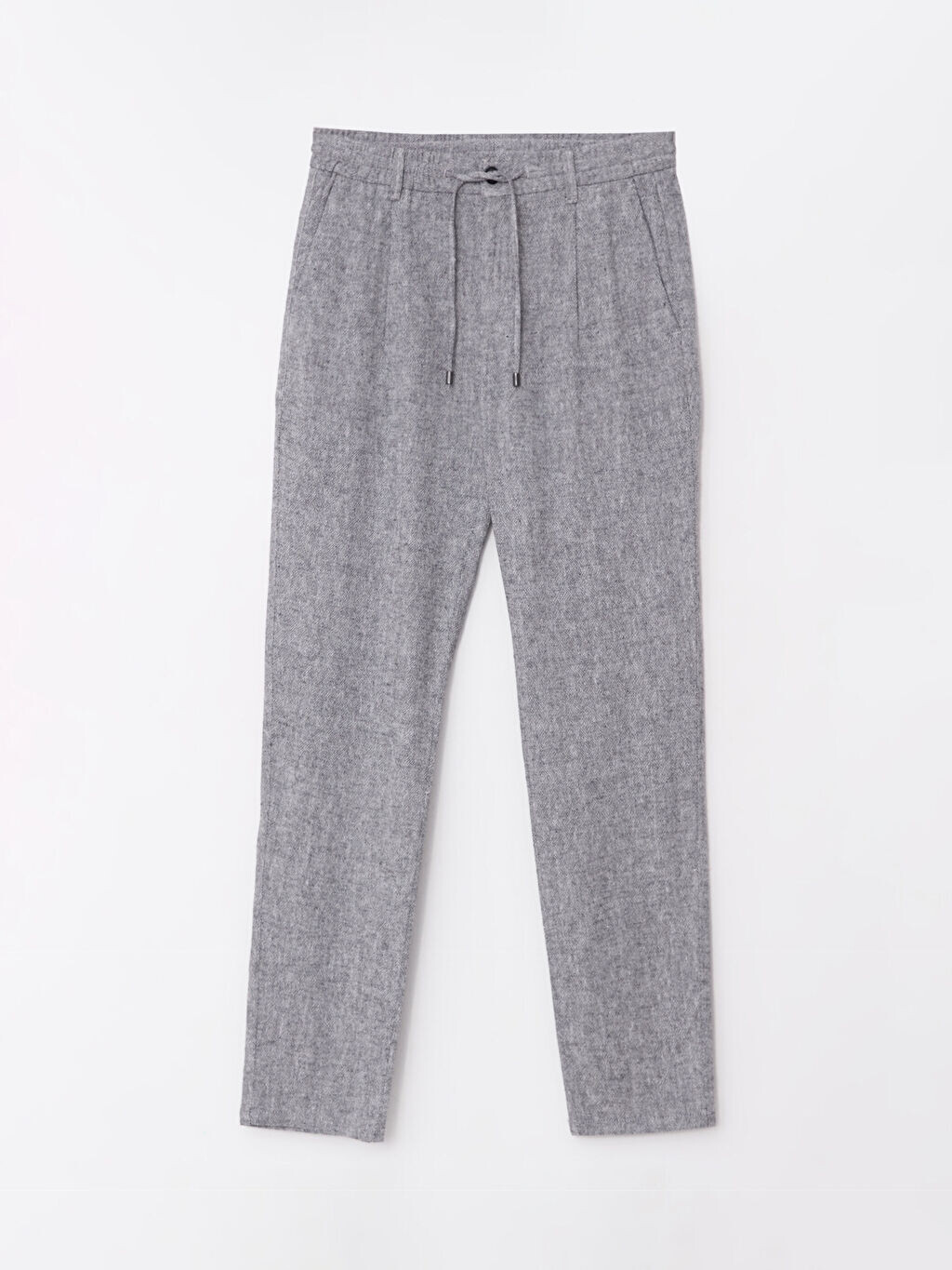 

Мужские льняные брюки Carrot Fit LCWAIKIKI Classic, Серый