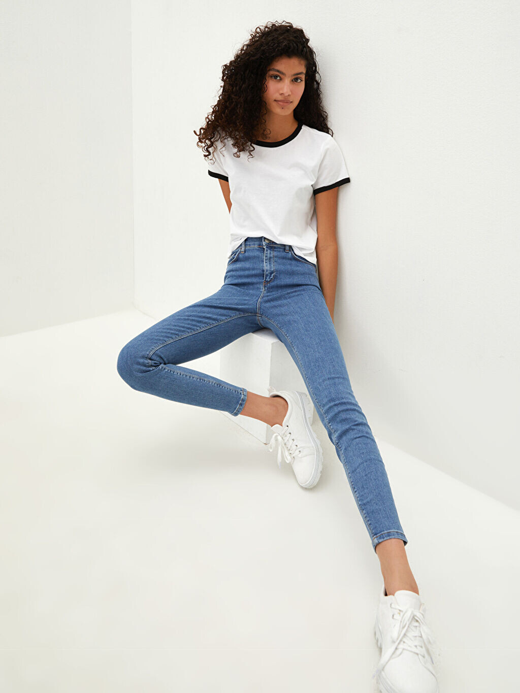 

Супероблегающие женские джинсы Rodeo с высокой талией LCW Jeans