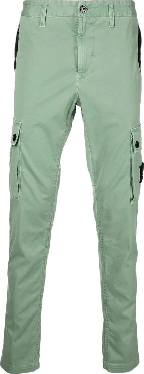 

Брюки Stone Island Cargo Pants 'Sage Green', зеленый