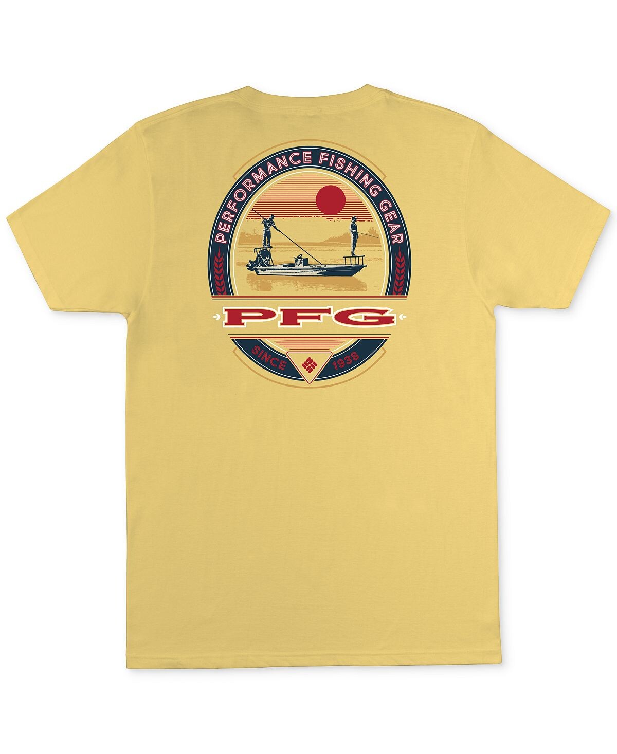 

Мужская футболка с логотипом rhino pfg fishing logo Columbia, мульти
