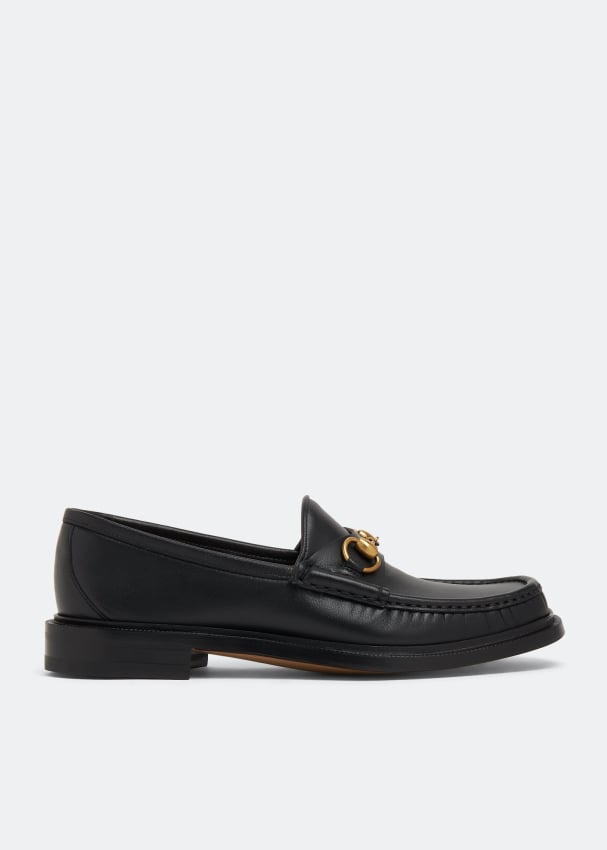 

Лоферы GUCCI Horsebit loafers, черный