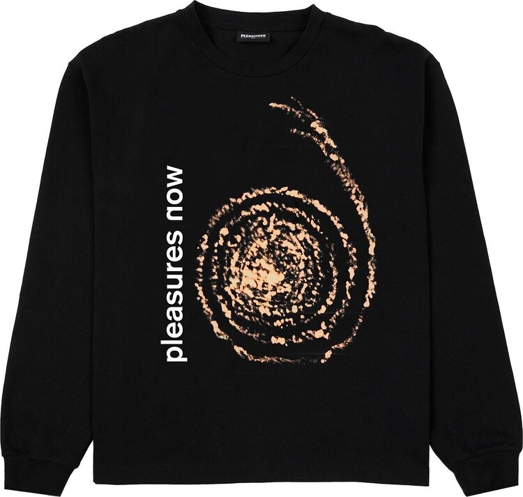 

Лонгслив Pleasures Corkscrew Long-Sleeve 'Black', черный