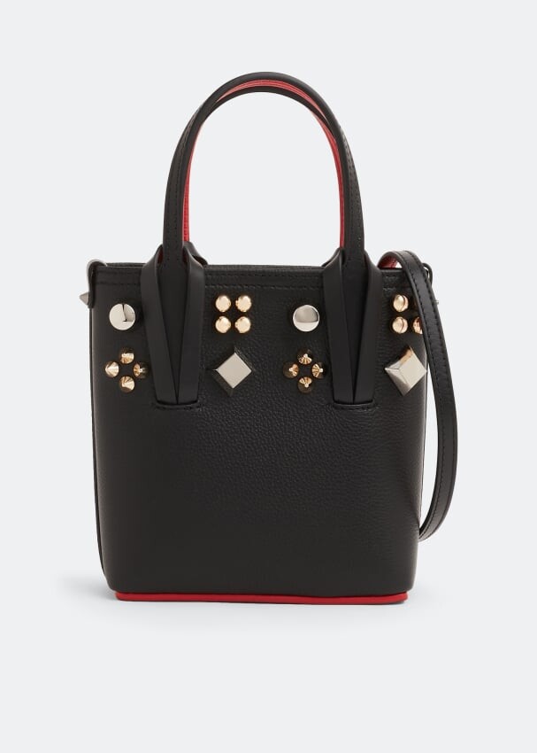 

Сумка-тоут CHRISTIAN LOUBOUTIN Cabata mini tote bag, черный