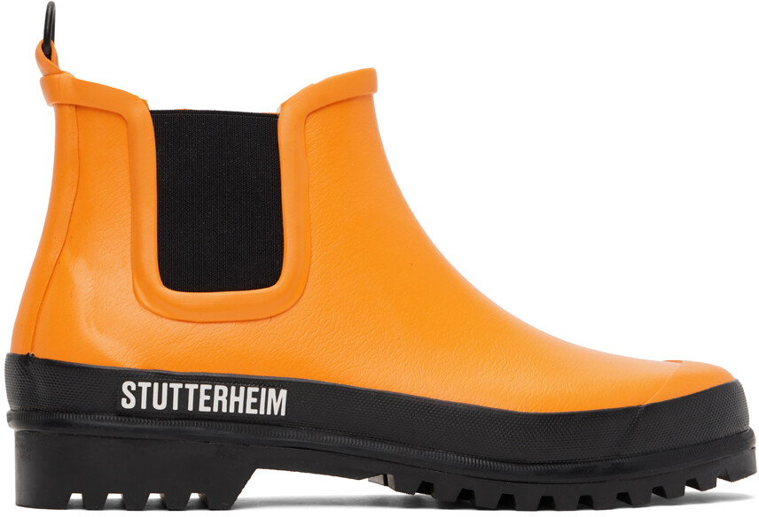 

Оранжевые ботинки челси Novesta Edition Rainwalker Stutterheim