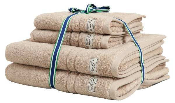 

Полотенце для рук GANT Premium Towel 1er Pack, 70x10x50 см, песочный