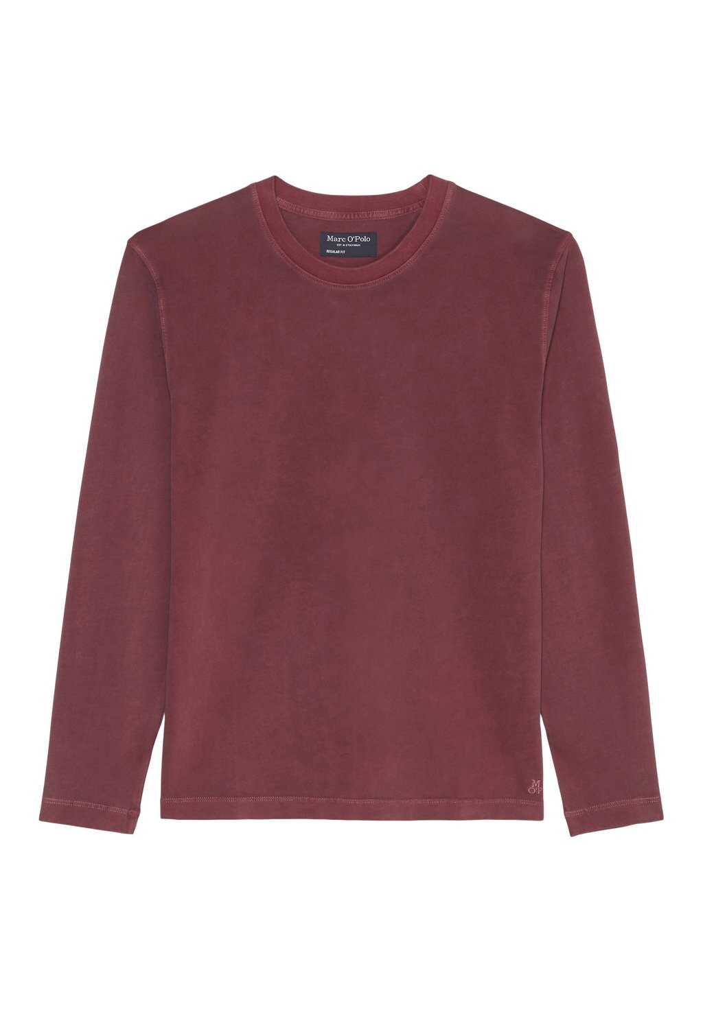 

Топ с длинными рукавами REGULAR IN SCHWERER SOFT-TOUCH-QUALITÄT Marc O'Polo, темно-красный