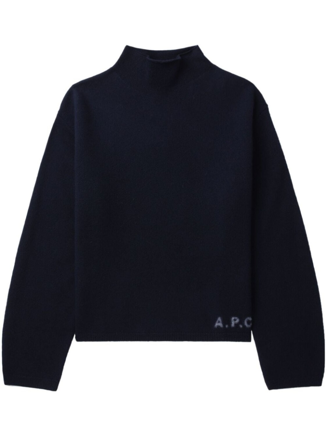 

A.P.C. джемпер из вирджинской шерсти с логотипом, синий