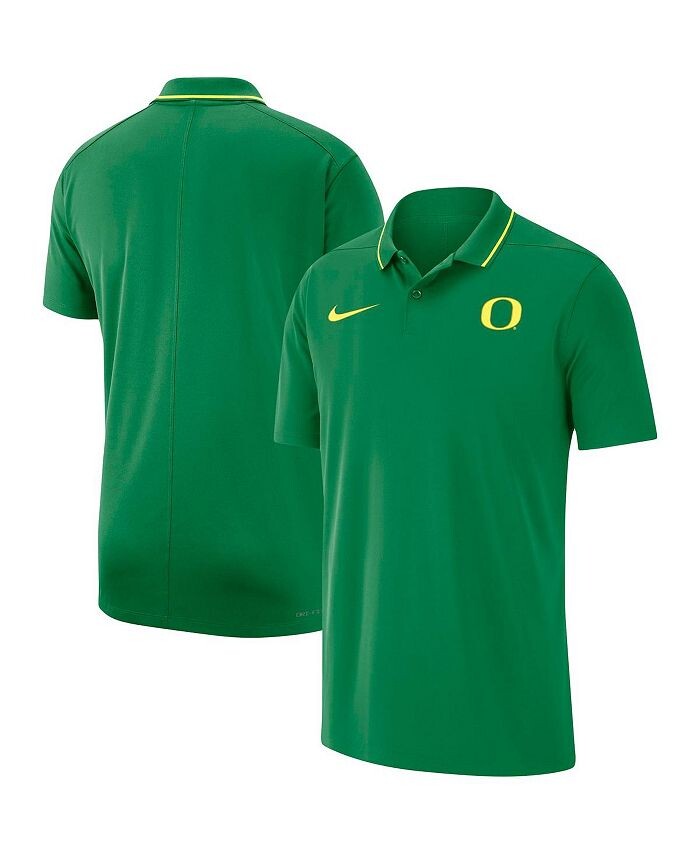 

Мужская зеленая рубашка-поло Oregon Ducks Coaches Performance Nike, зеленый
