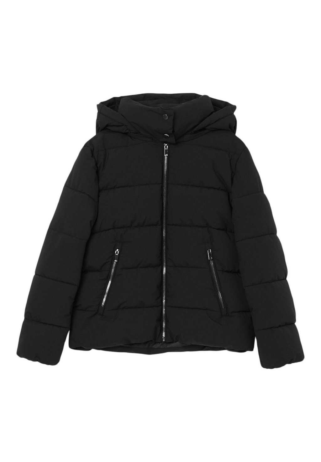 Зимняя куртка Padded Crop С Капюшоном Calliope, черный