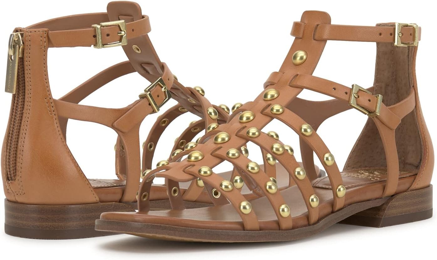 

Сандалии на плоской подошве Krebelis Vince Camuto, цвет Light Congac