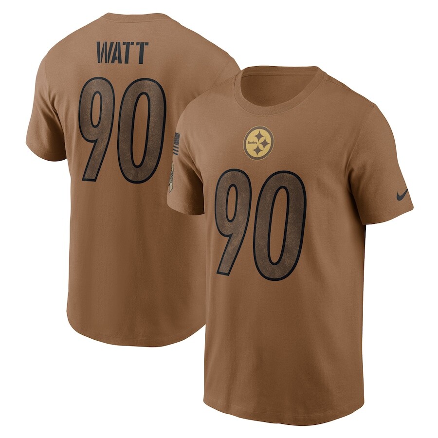 

Футболка с коротким рукавом Nike Pittsburgh Steelers, коричневый