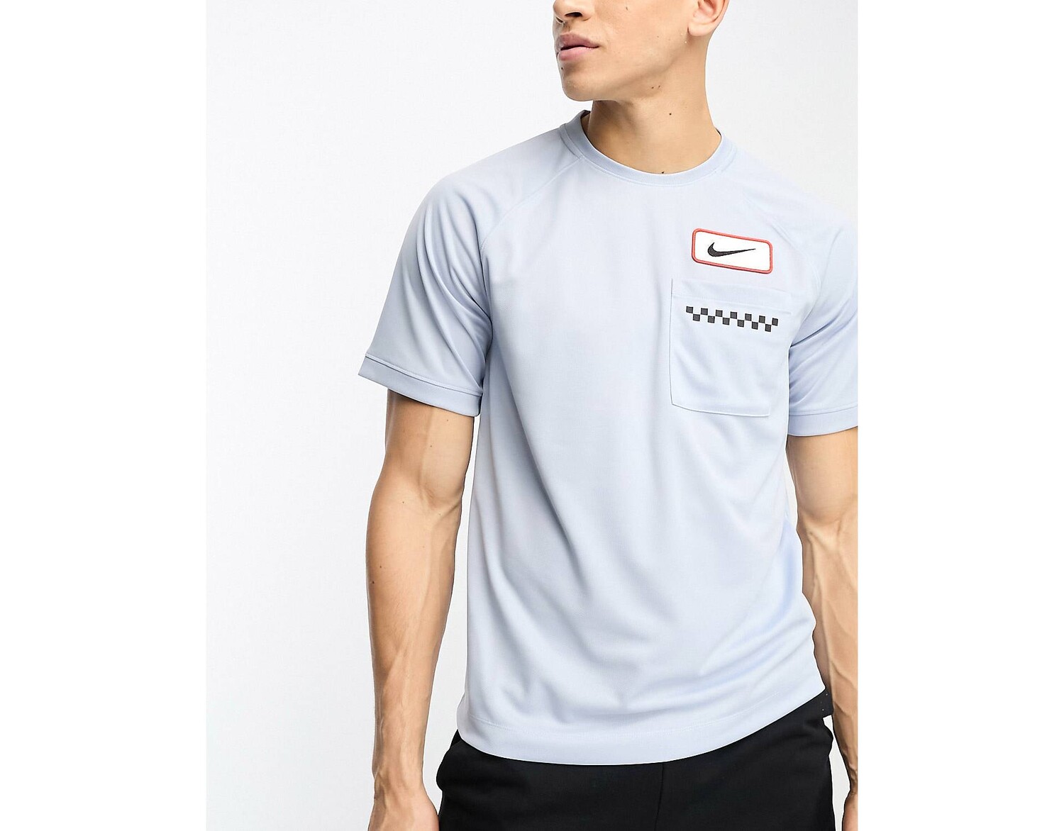 

Синяя футболка Nike Training Body Shop Wild Card Dri-Fit, Синий