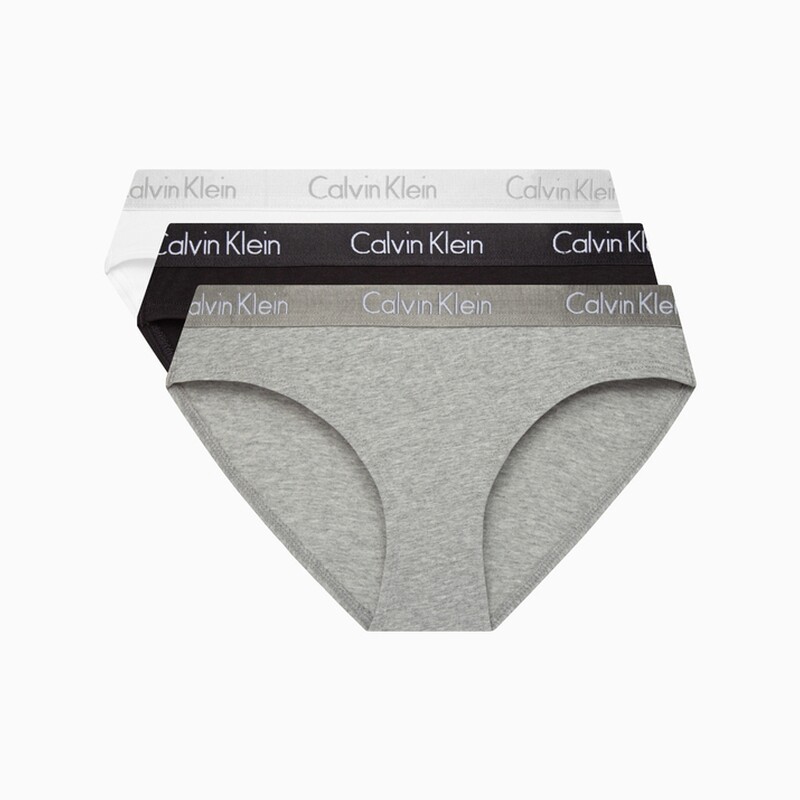 

Трусы-бикини женские Calvin Klein эластичные, розовый / белый / темно - синий