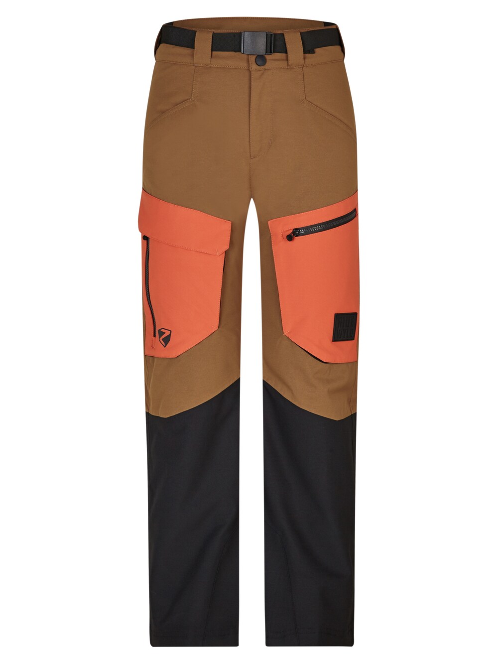 Обычные тренировочные брюки Ziener Akando, коричневый