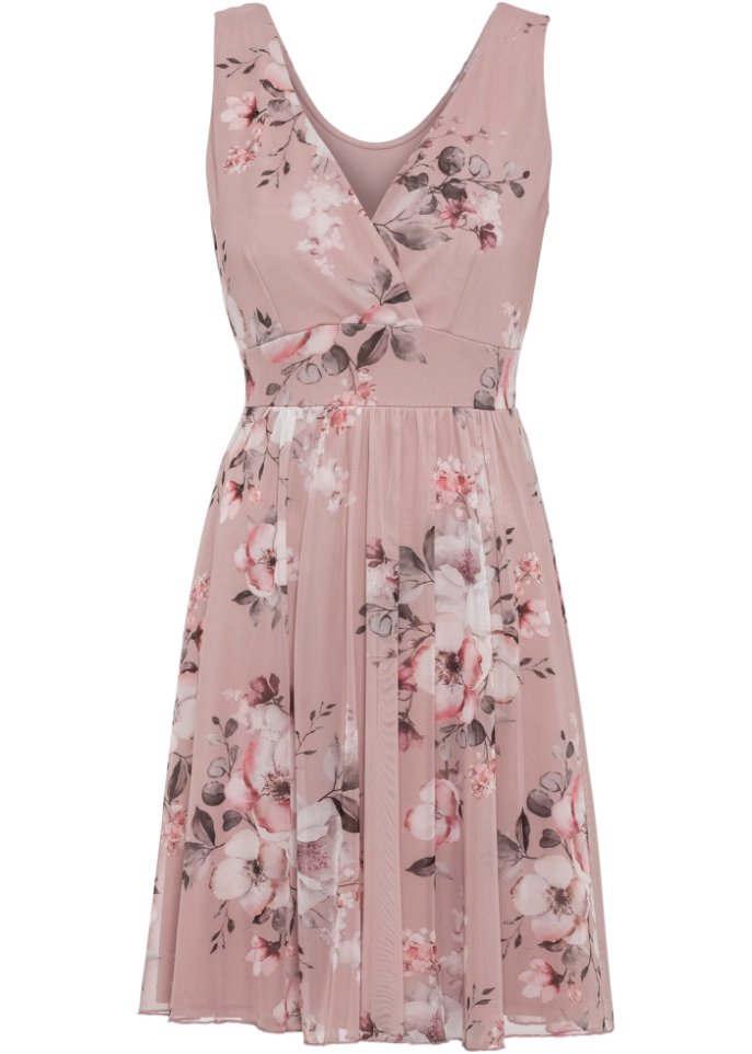 Платье с принтованной сеткой Bodyflirt, розовый платье omero размер 38 розовый