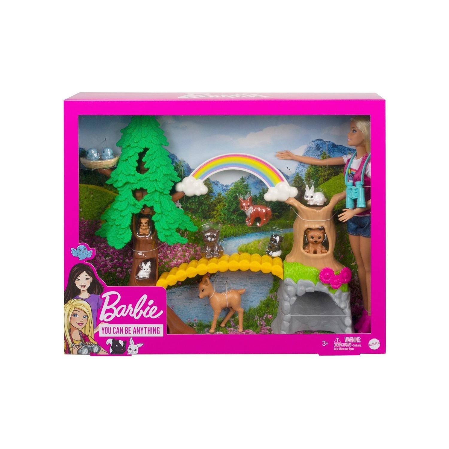 barbie playset with figures pet camper Кукла Barbie Tropical Life Guide GTN60