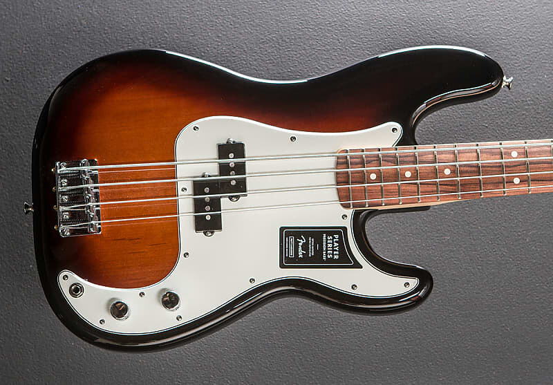 

Player Precision Bass - 3 цвета Sunburst с Pau Ferro Fender Player Precision Bass - w/Pau Ferro