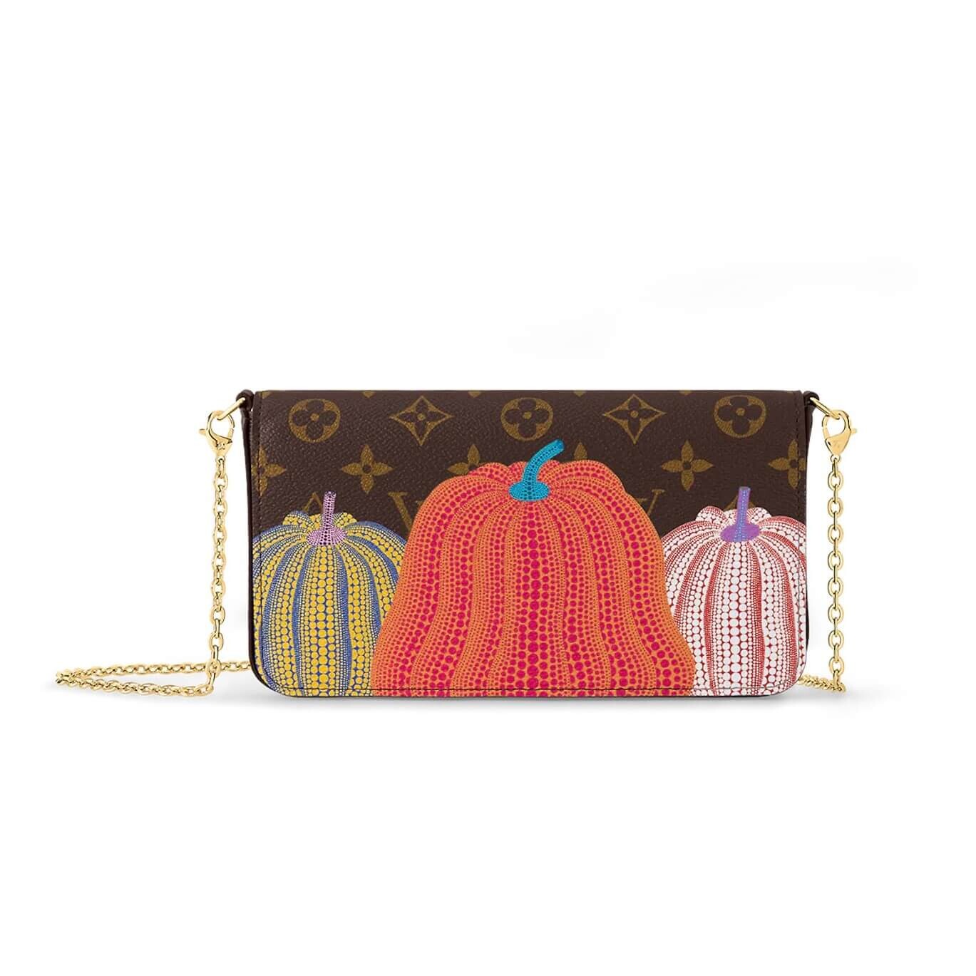 

Клатч Louis Vuitton x Yayoi Kusama Felicie Pochette, мультиколор