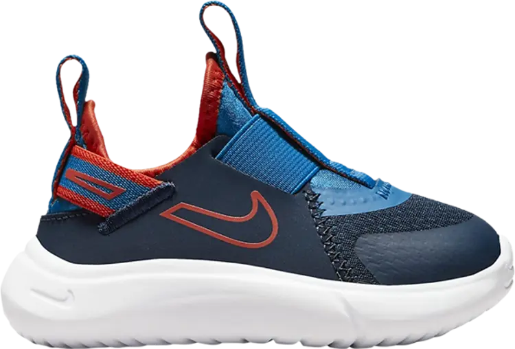 

Кроссовки Nike Flex Plus TD 'Midnight Navy Orange', синий