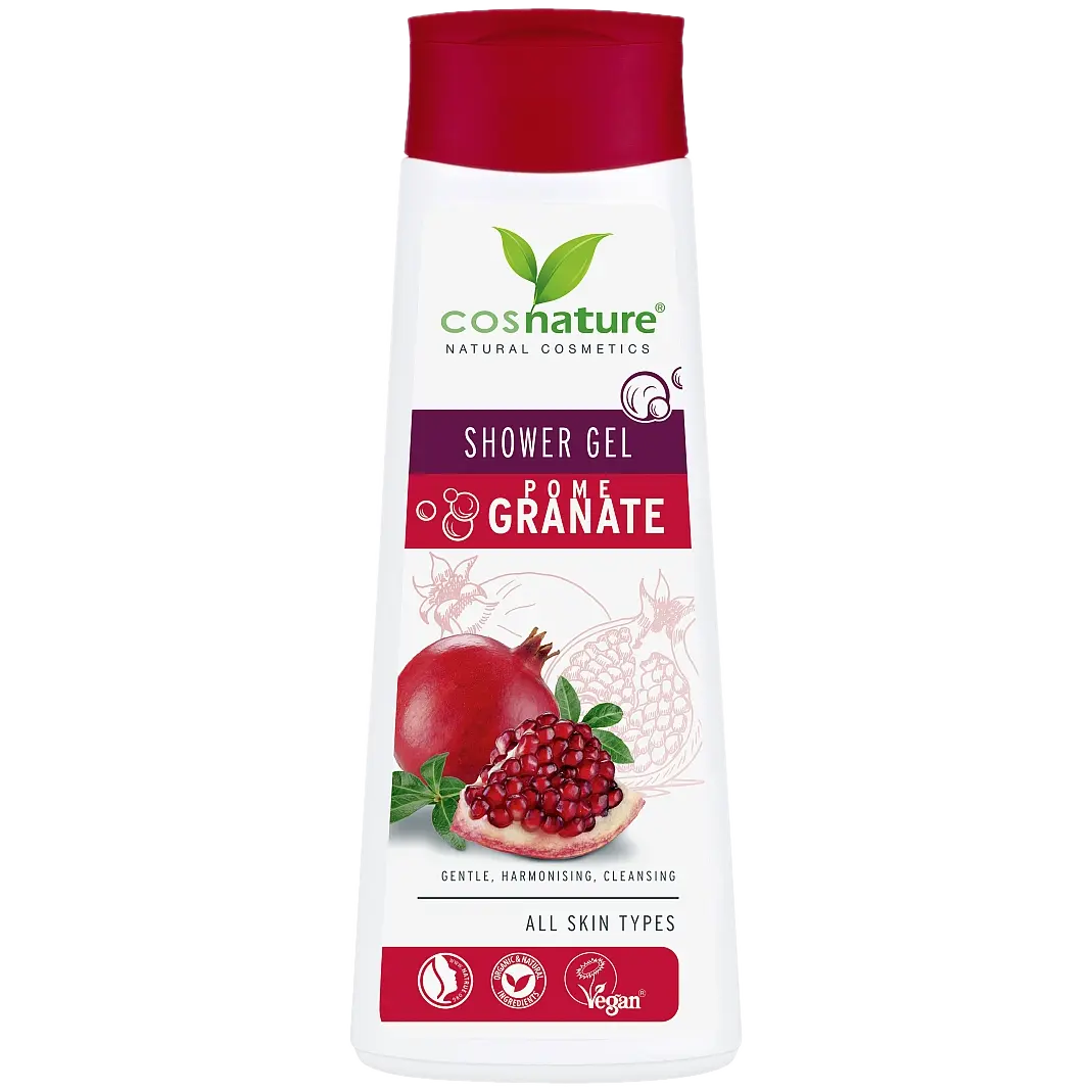 

Cosnature натуральный гель для душа с гранатом, 250 мл