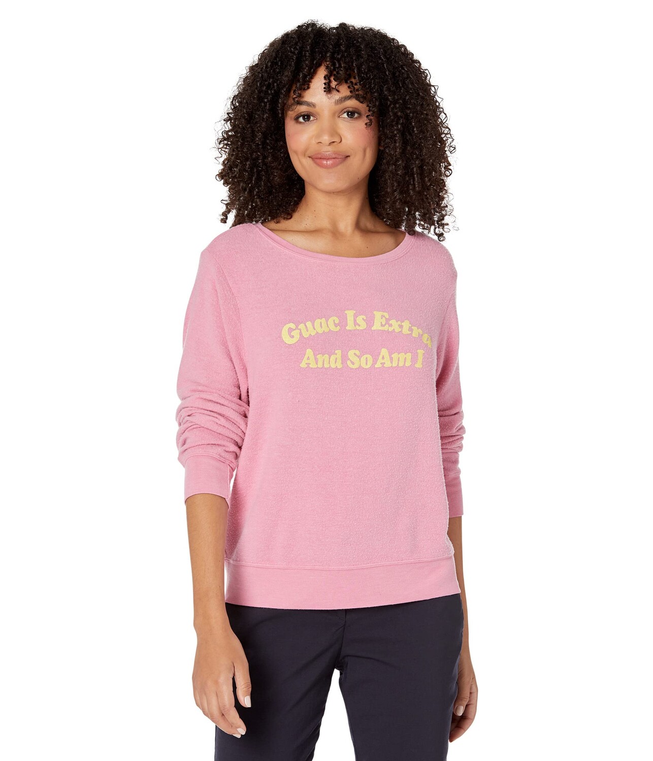 

Худи Wildfox, So Extra Baggy Beach Sweatshirt, Розовый