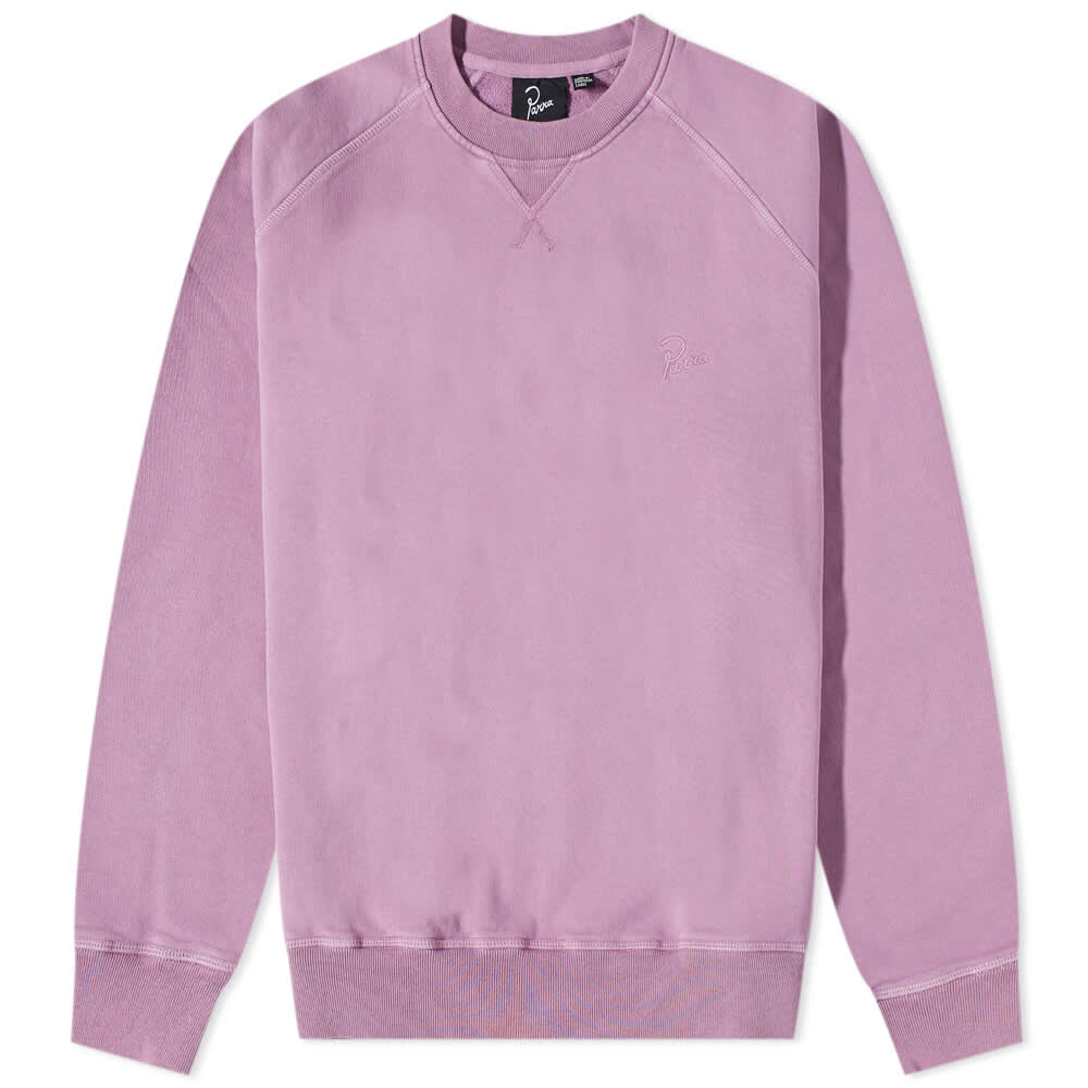 

Толстовка By Parra Logo Crew Sweat, Фиолетовый