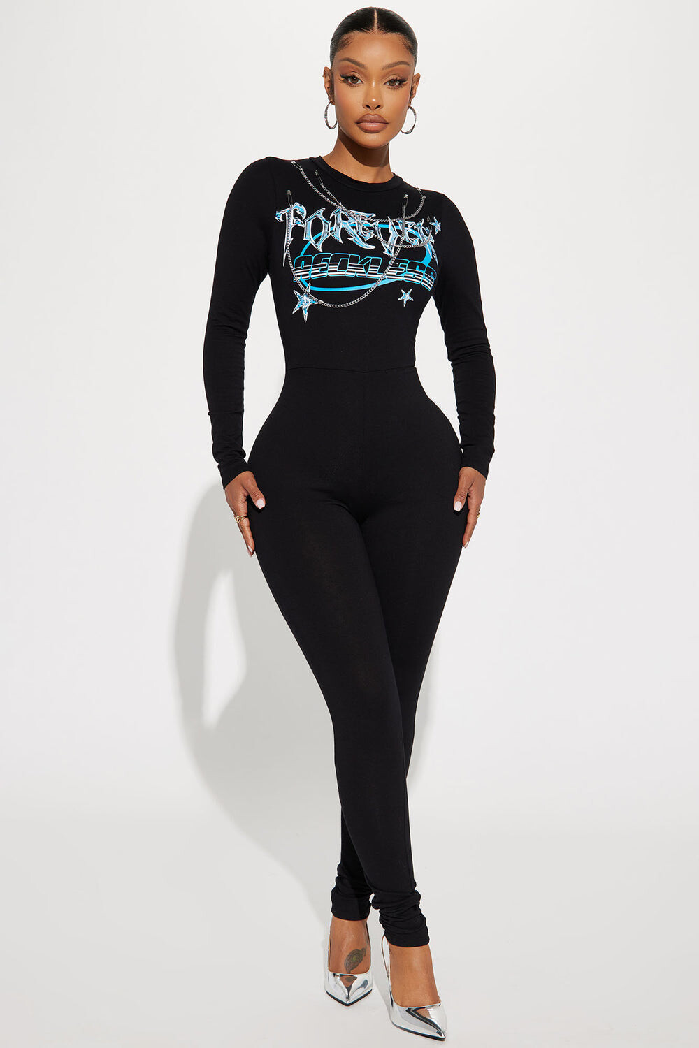 

Комбинезон Fashion Nova JP29868, черный