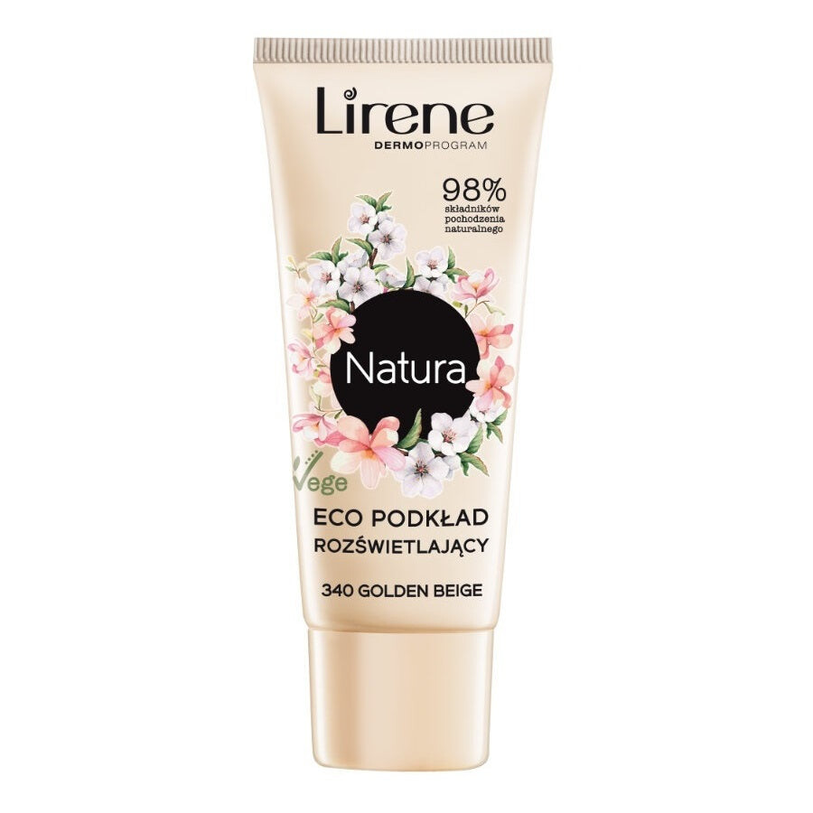 

Lirene Natura Eco Illuminating Foundation 340 Golden Beige 30мл