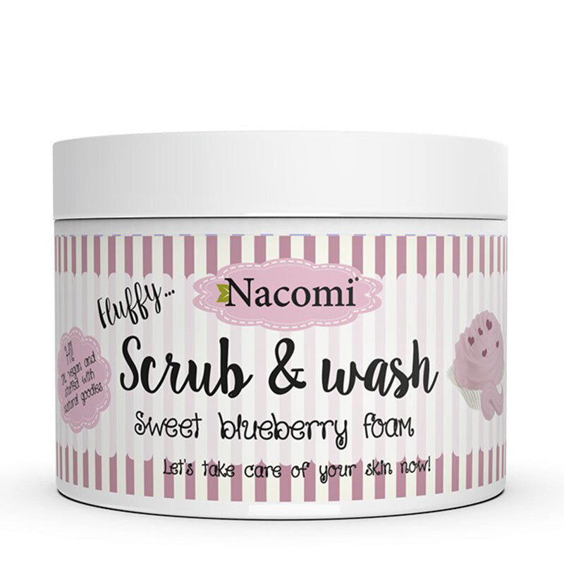 

Nacomi Скраб-пенка для тела Scrub & Wash Сладкая черника 180 мл