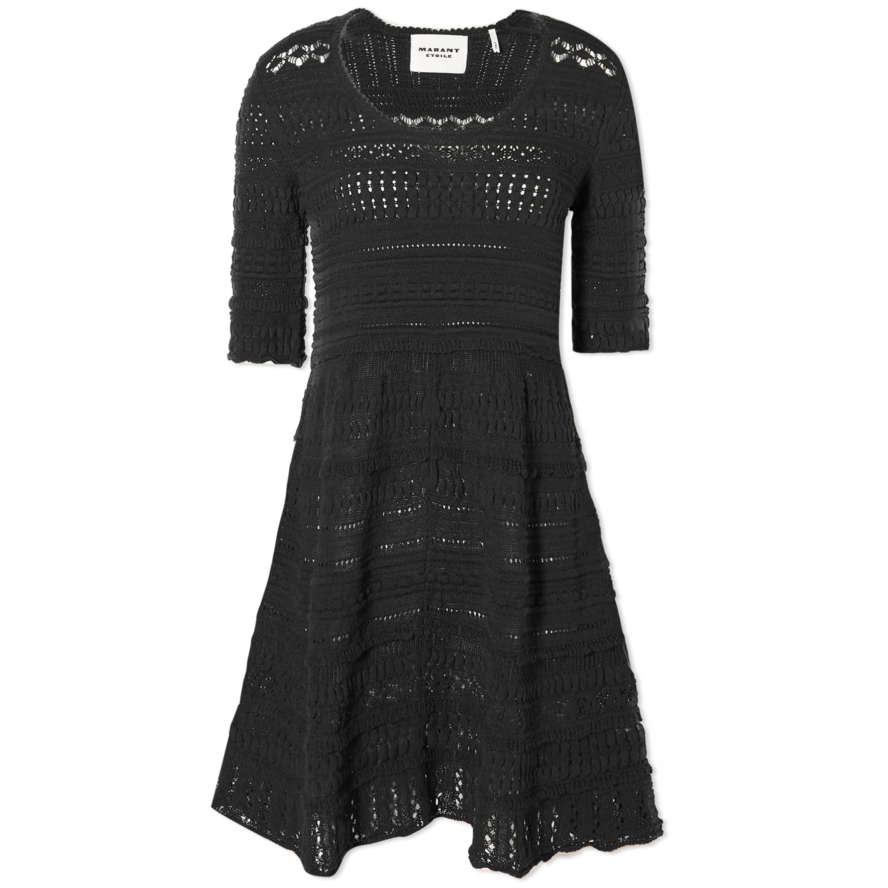 Платье Isabel Marant Etoile Jumi Knit, черный бежевая куртка бастер isabel marant etoile