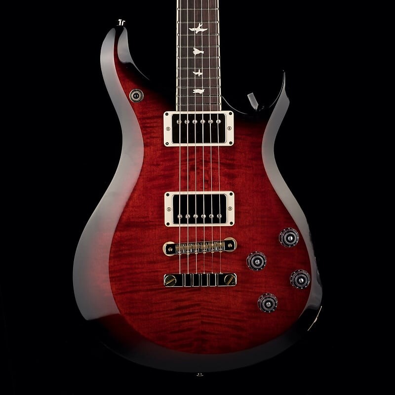 

PRS S2 McCarty 594 Custom Color Fire Red Smokeburst с чехлом для переноски