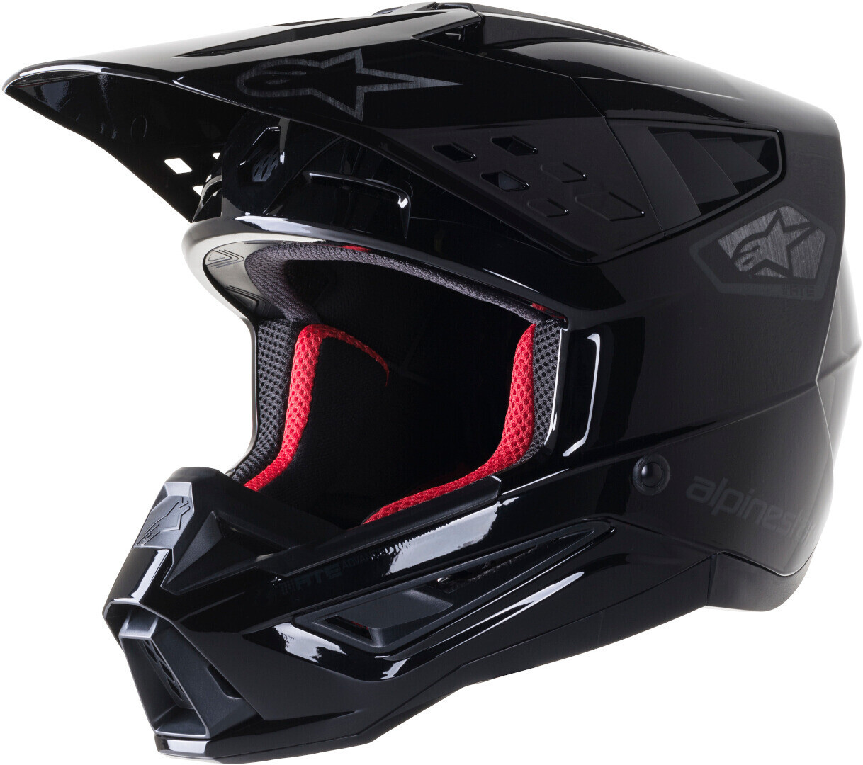 

Шлем для мотокросса Alpinestars SM5 Scout, черный/красный