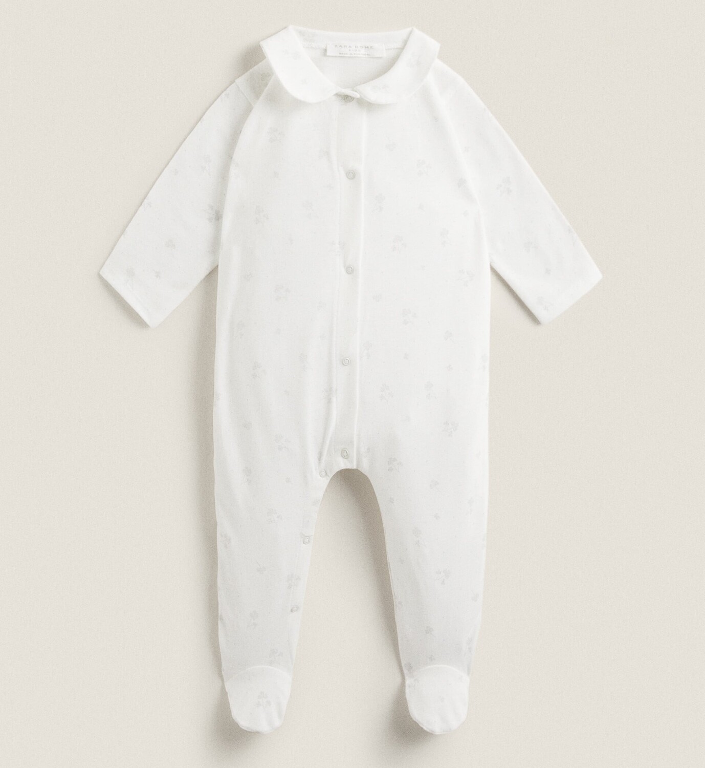 

Комбинезон Zara Home Cotton Jersey, белый