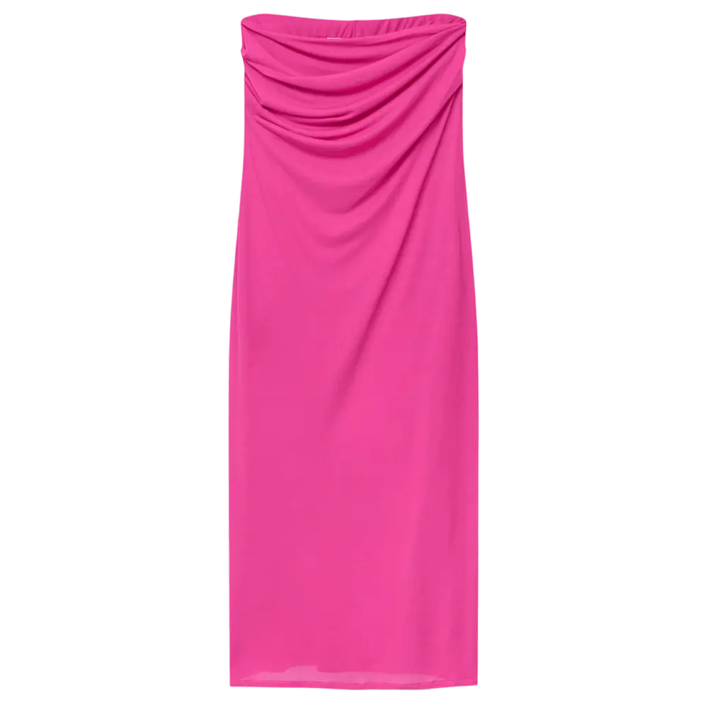 

Юбка Pull&Bear Long Tulle, розовый