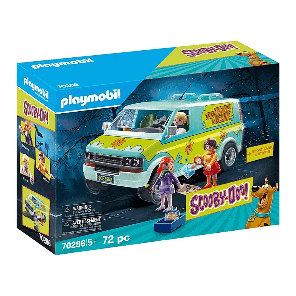 Конструктор Playmobil 70286 Скуби Ду: Таинственная машина конструктор playmobil 70712 фигурка пожарного скуби ду