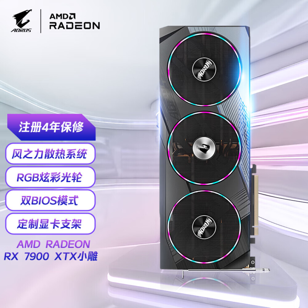 

Видеокарта Gigabyte AMD Radeon RX 7900XTX Aorus Elite