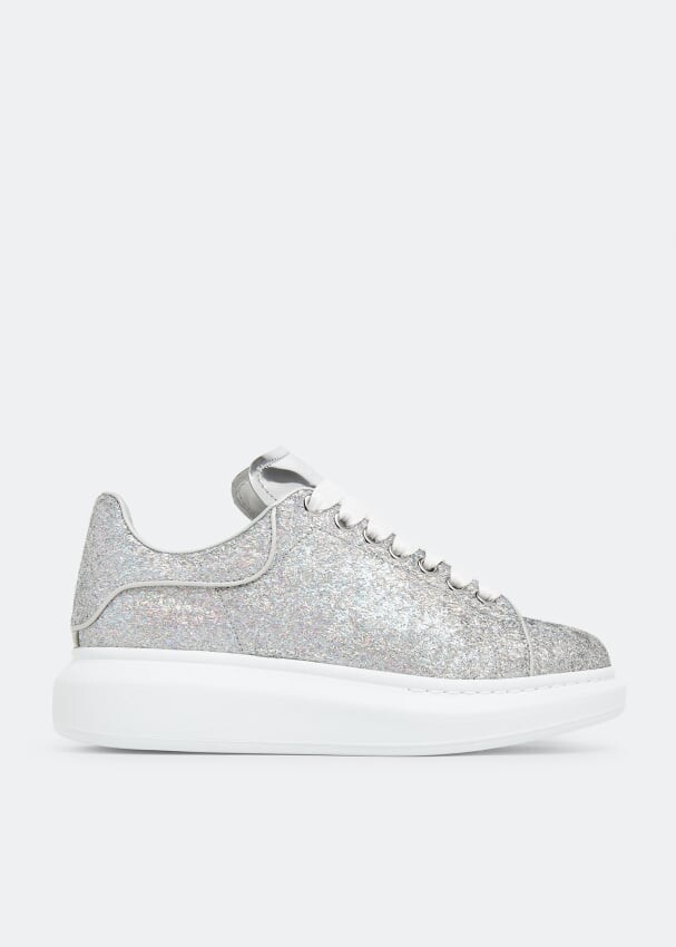 

Кроссовки ALEXANDER MCQUEEN Oversized sneakers, серебряный