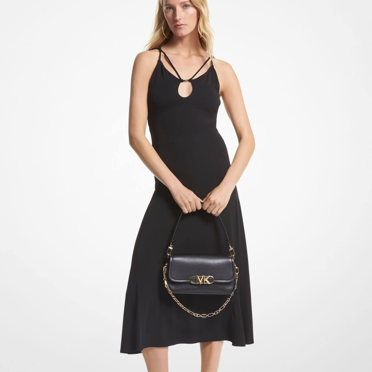 

Платье Michael Michael Kors Matte Jersey Cutout, черный