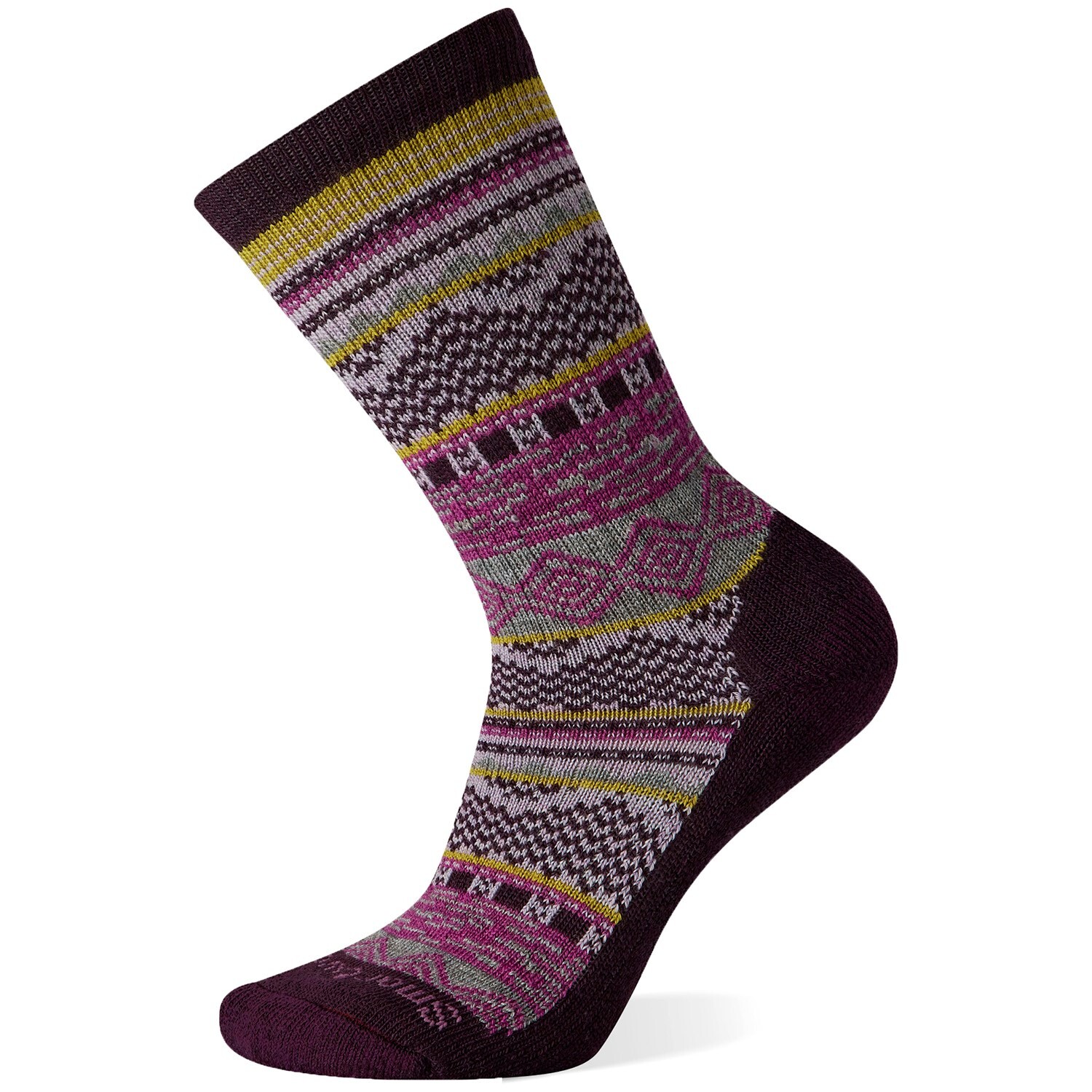 

Носки с круглым вырезом Smartwool Everyday Dazzling Wonderland, бордовый