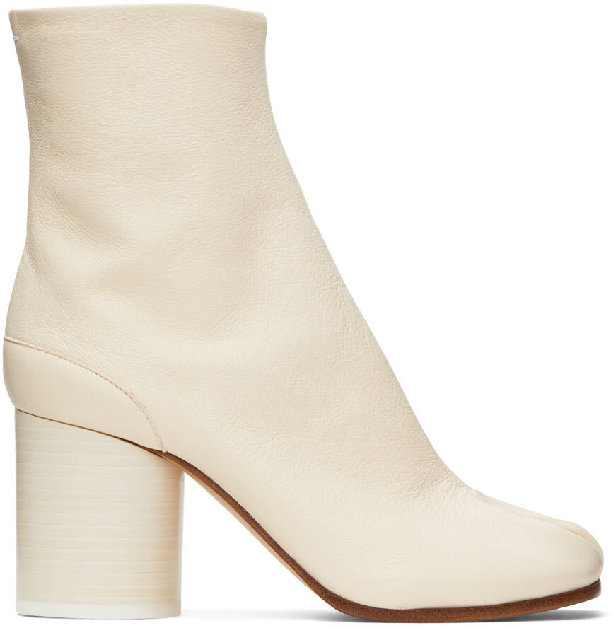 

Ботинки таби из телячьей кожи Off-White Maison Margiela