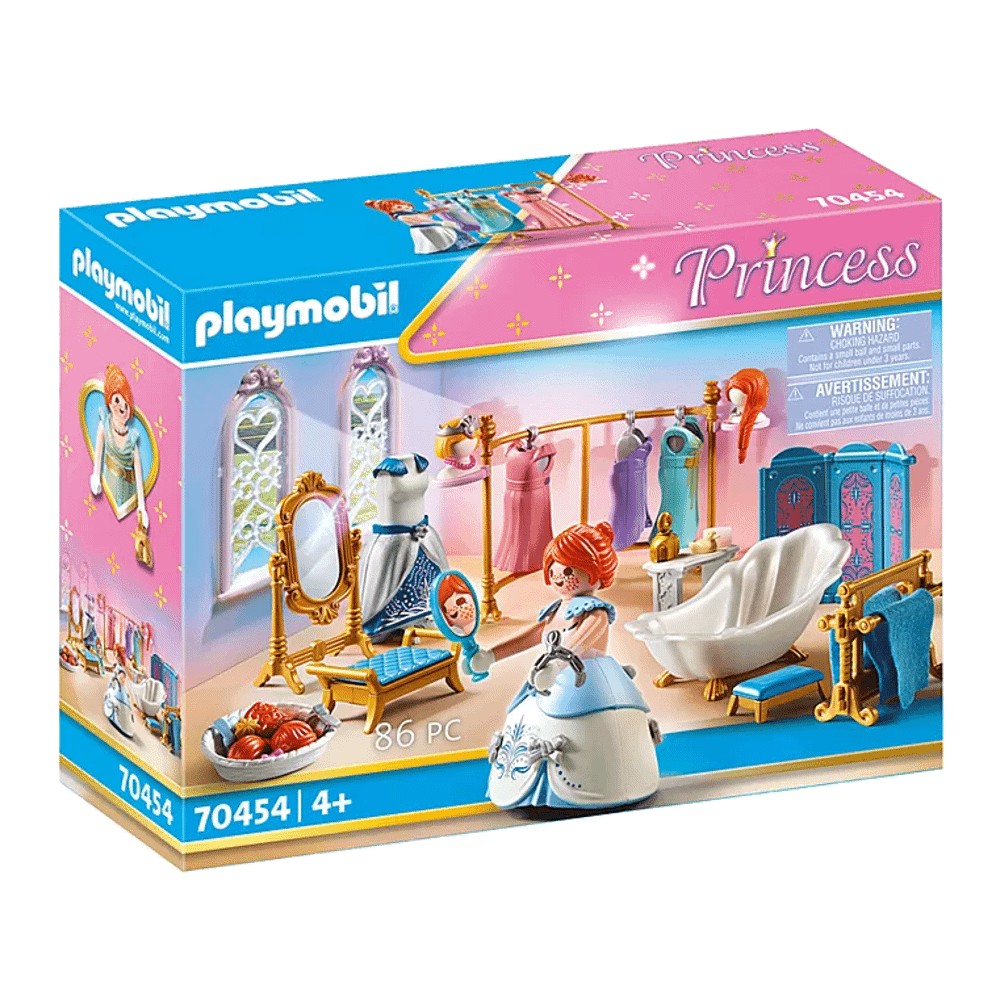Конструктор Playmobil 70454 Гардероб с ванной волшебная принцесса русалка с меняющим цвет осьминогом playmobil