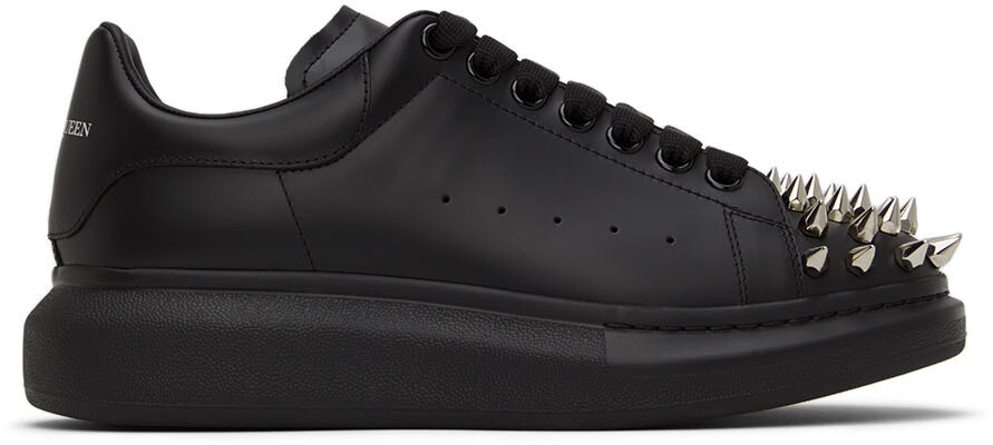 

Черные массивные кеды Alexander McQueen