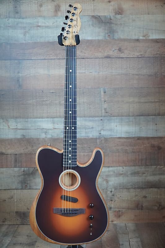 

Fender Acoustasonic Player Telecaster, накладка на гриф из палисандра, Shadow Burst Acoustasonic Player Telecaster, Rosewood Fingerboard, Shad...