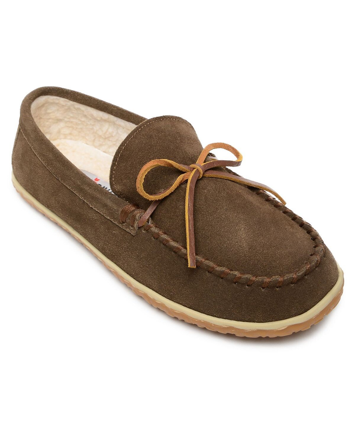 

Мужские тапочки-мокасины tomm Minnetonka, темно-коричневый